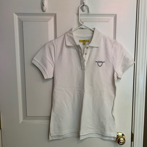 For All 7 Mankind Polo style Tee in White Size XS - Picture 1 of 6